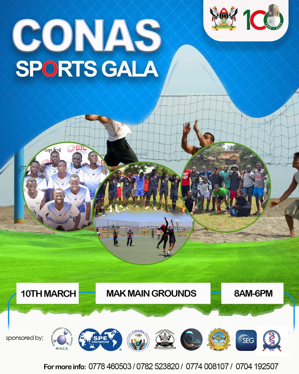 We encourage students to support the event financially. Attending in person is a must.
CONAS for us!