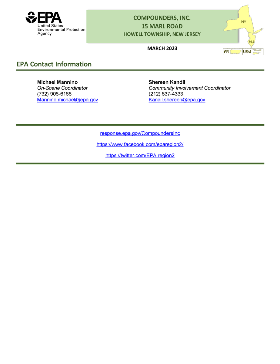 Howell Township Office of Emergency Management tweet media