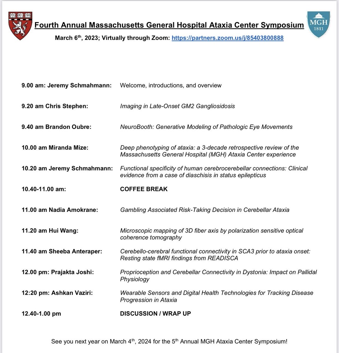 Schmahmann Lab tweet media
