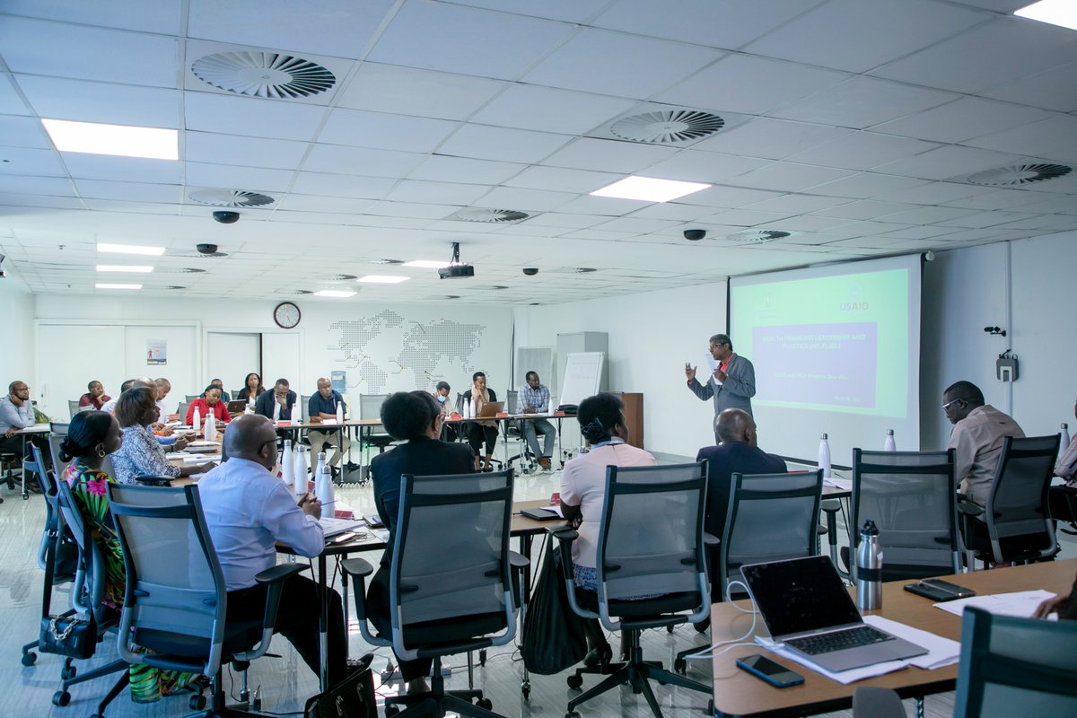 To improve the health financing skills in the Rwanda health system, the <a href="/USAIDRIHSARw/">USAID RIHSA Rwanda</a> in partnership with <a href="/ughe_org/">University of Global Health Equity</a>  is training 16 technical staff from <a href="/RwandaHealth/">Ministry of Health | Rwanda</a>, <a href="/RBCRwanda/">Rwanda Biomedical Centre</a> , <a href="/RwandaHRH/">HRH Secretariat | Rwanda</a>, <a href="/RSSB_Rwanda/">Rwanda Social Security Board</a>, <a href="/RwandaFinance/">Ministry of Finance & Economic Planning</a>, <a href="/RwandaSupply/">Rwanda Medical Supply Ltd</a> on Health Financing Leadership &amp; Practice.