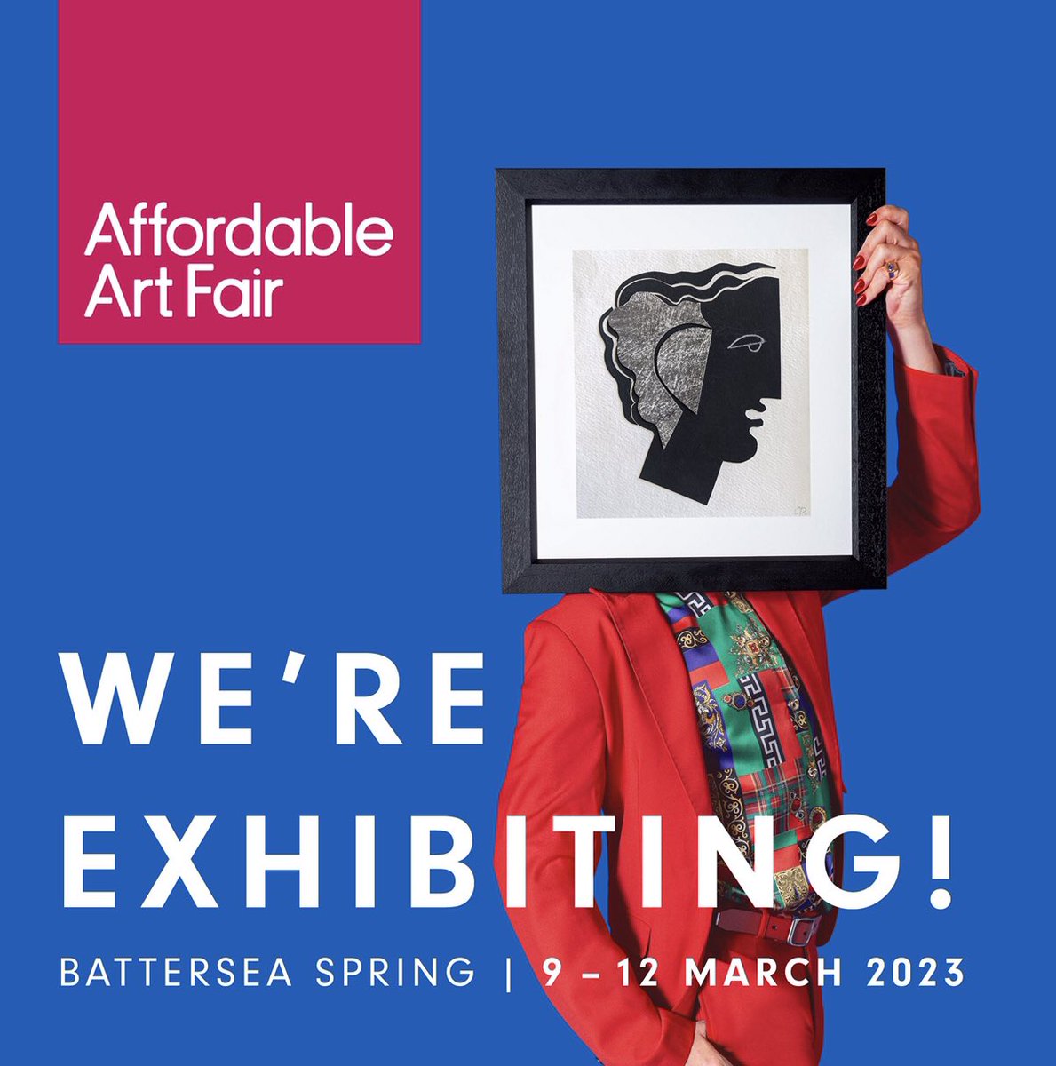 Arty goodness on its way to @affordableartfairuk #battersea in the care of The British Shop.  Looking forward to the hanging tomorrow on Stand F2. If you don’t have tickets I still have some ‘2 for 1’ so please do drop me a message if you’d like to come to this fabulous event