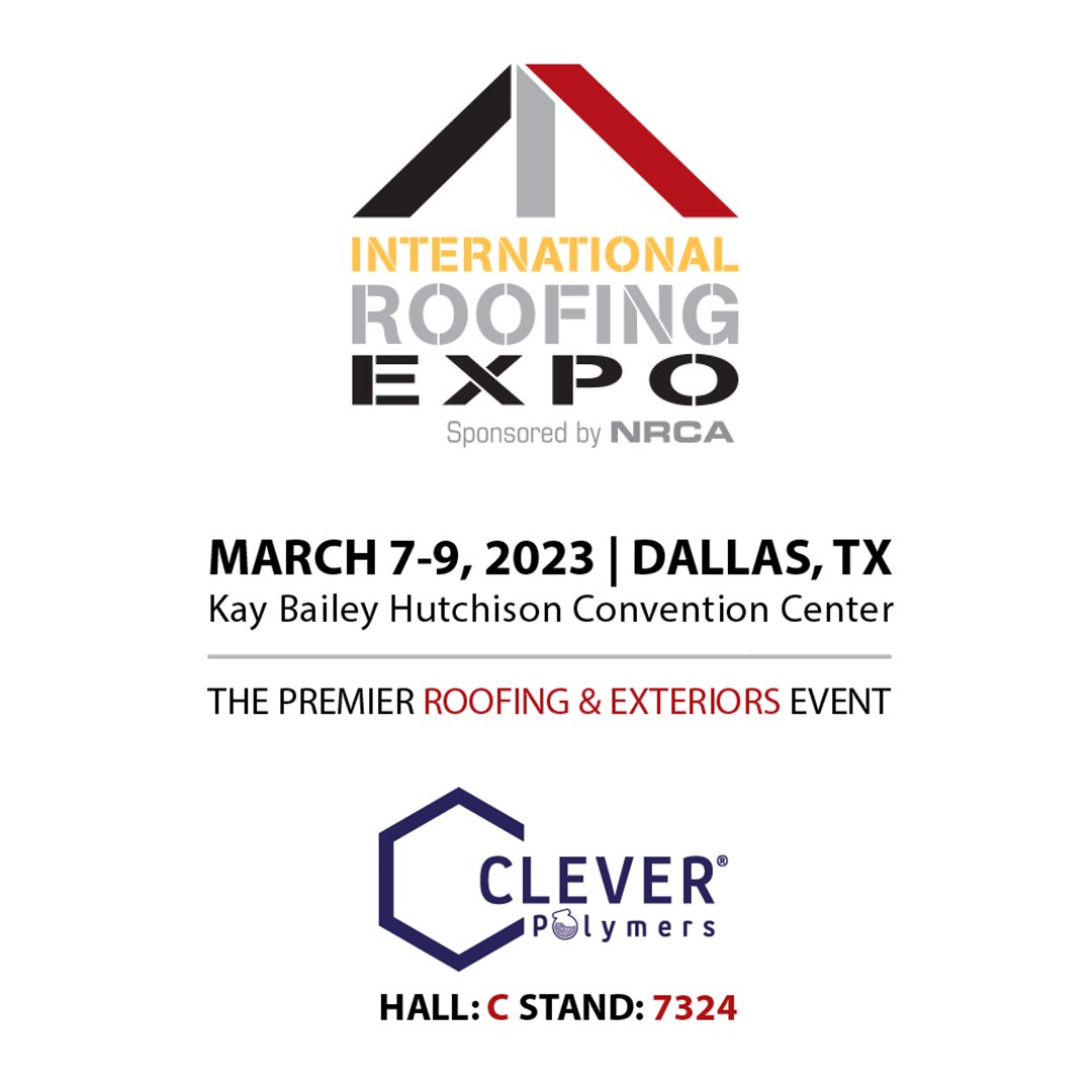 Amerika'da düzenlenecek olan The International Roofing Expo için Dallas'tayız.

We'll be in Dallas for The International Roofing Expo, where you can find us at booth 7324 for all the roofing and exterior magic. 

#cleverpolymers #america #DallasTX #internationalroofingexpo