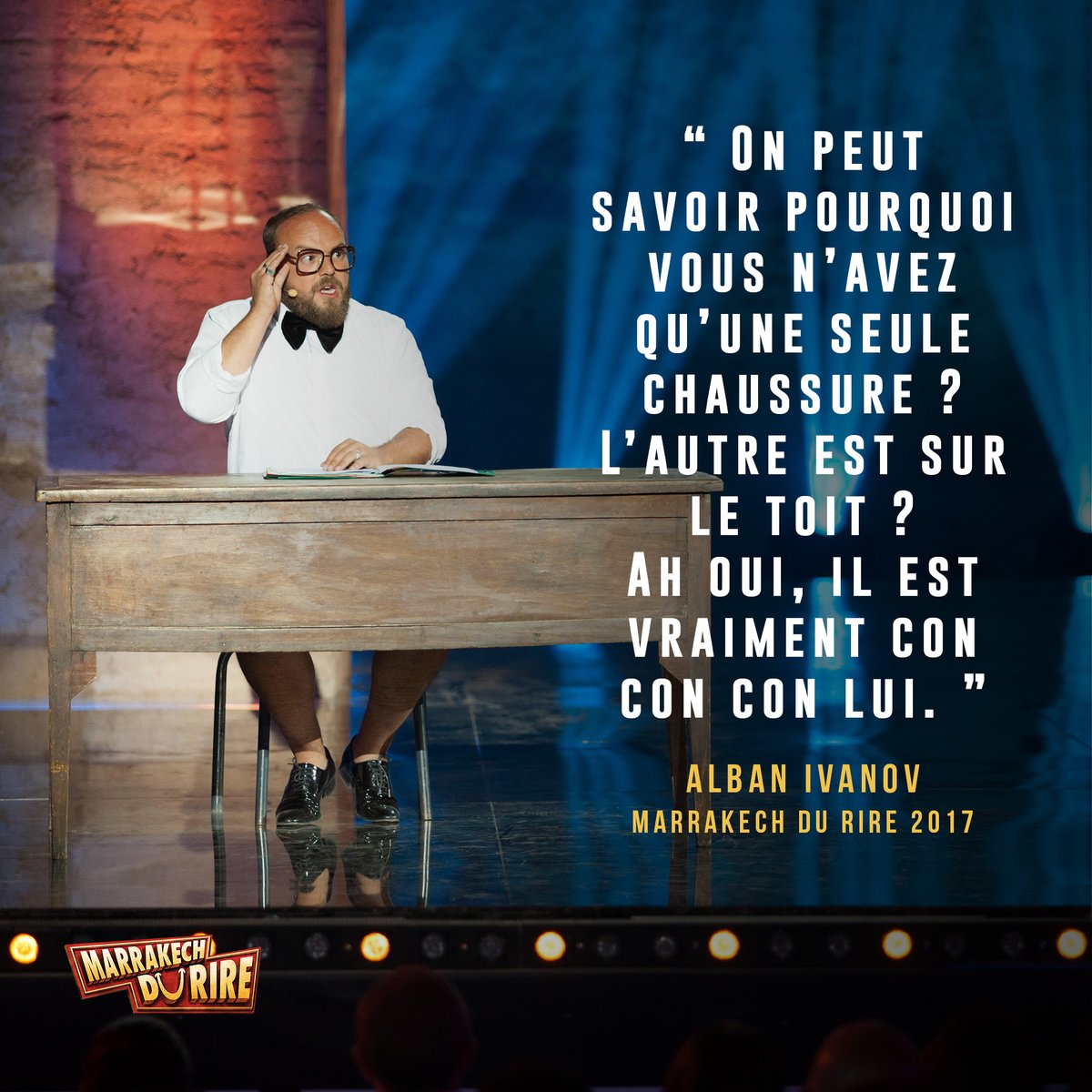 On a tous un copain qui a déjà mis sa chaussure sur le toit ! Le nôtre, c'est <a href="/AlbanIvanov/">Alban Ivanov</a>  🤣🤣