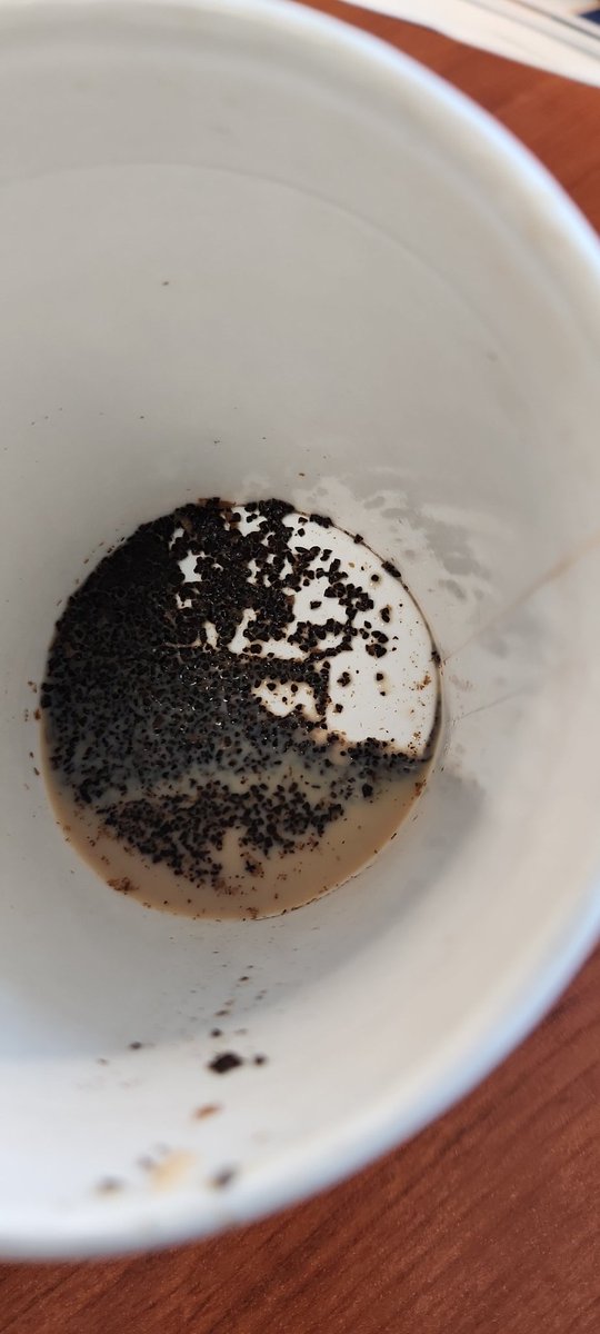PreCBree's tweet image. #McDonalds this is ridiculous.  What was at the bottom of my cup. Why????