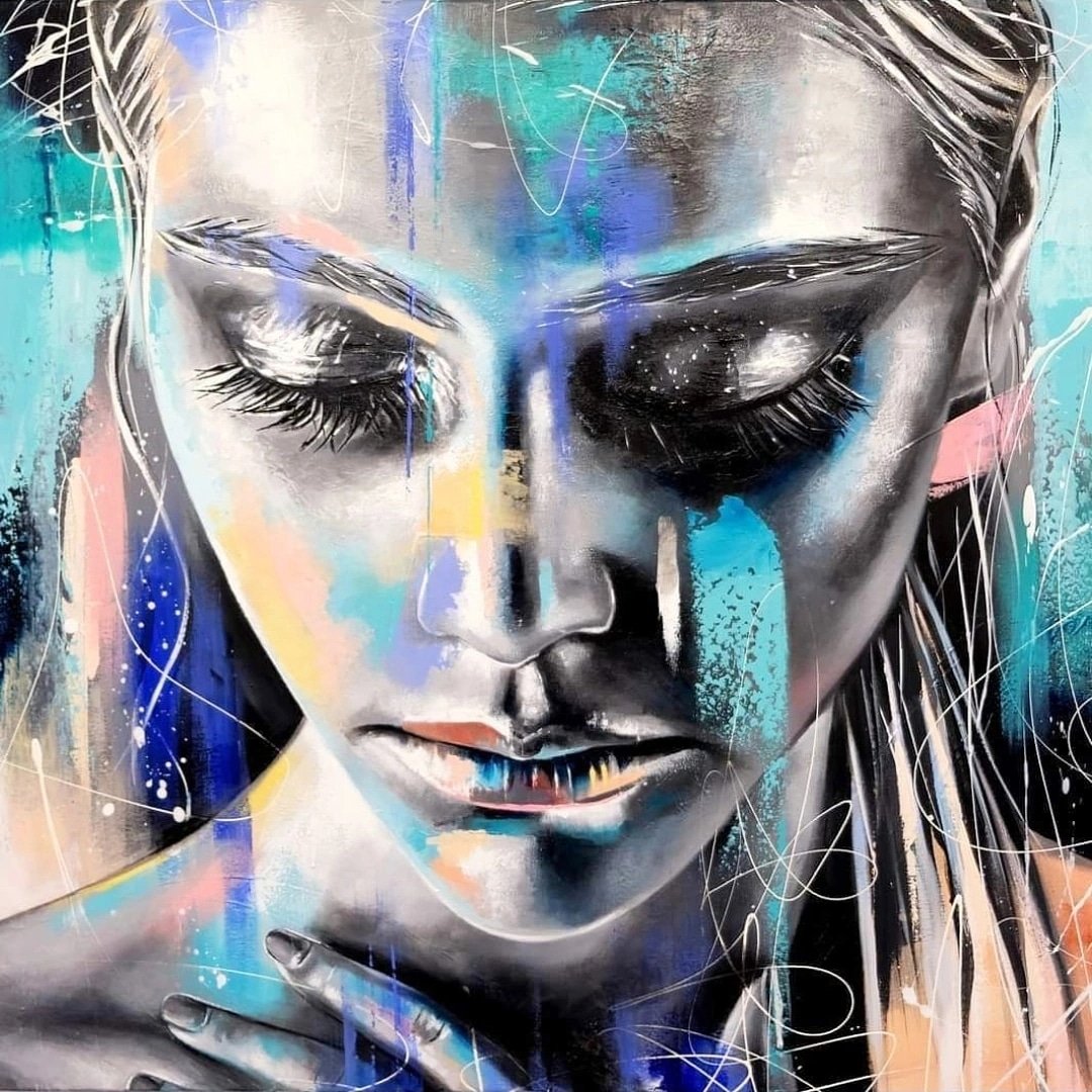 grzfineart's tweet photo. 'Silence' - now available to Pre Order 💙https://t.co/NO7v5b1hi8 https://t.co/QkvcG2ObE7