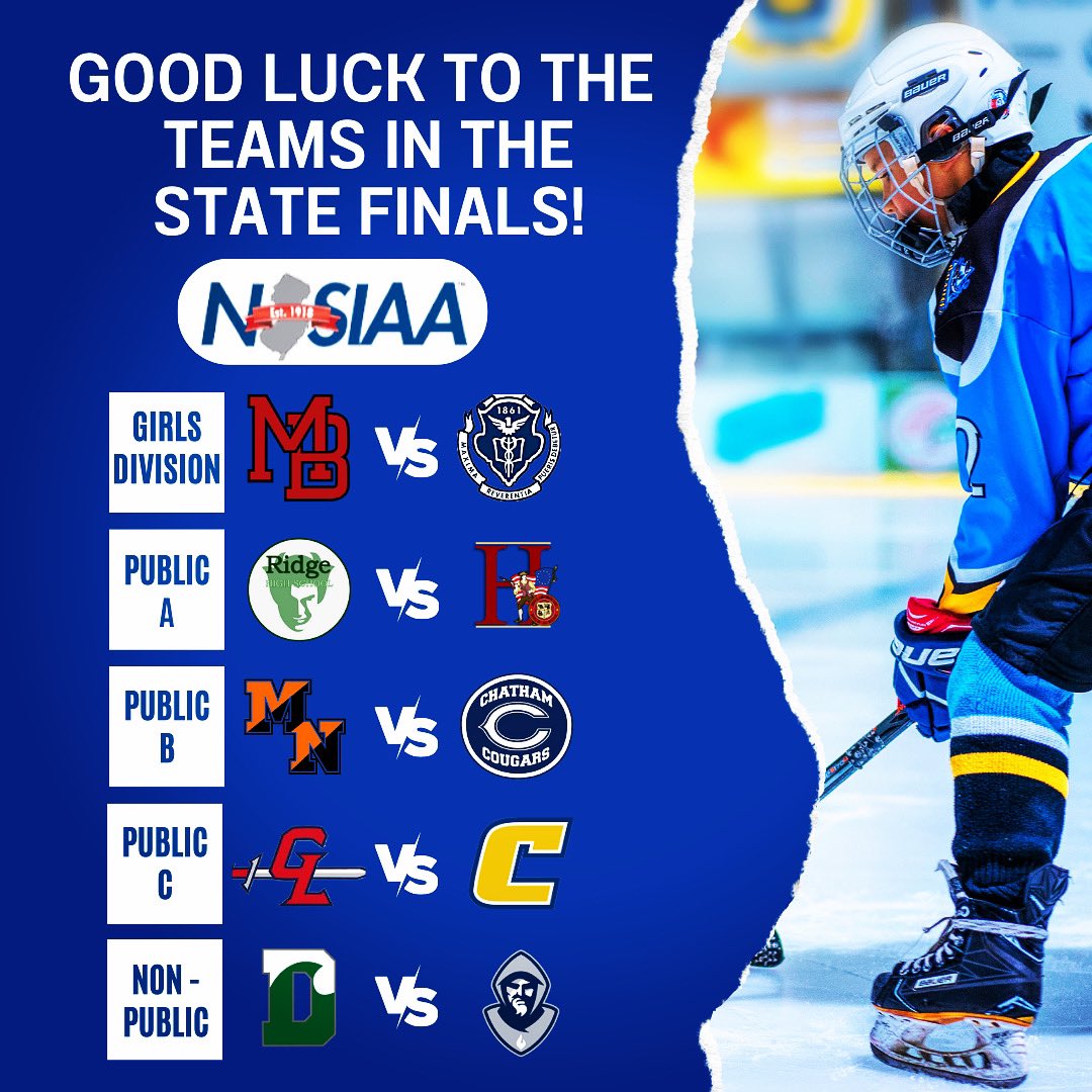 tcnjhockey's tweet photo. Good luck to the teams participating in the state finals today! https://t.co/cypMHg4q5l