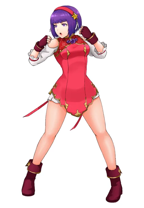 麻宮アテナ 単体イラスト 