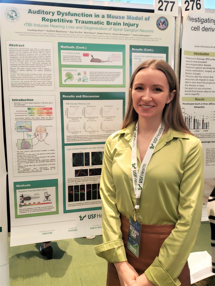 GlobalNanobio's tweet photo. Last Friday was the annual USF #Research Day. I am proud of our MSPN students Allan Gutierrez winning Best poster in the field of Cancer Biology and Kavya Sivakumar winning the #TCOP Research Award! As well as Kristina Tosi who gave an excellent oral presentation on her research! https://t.co/3xZkzYn1L5