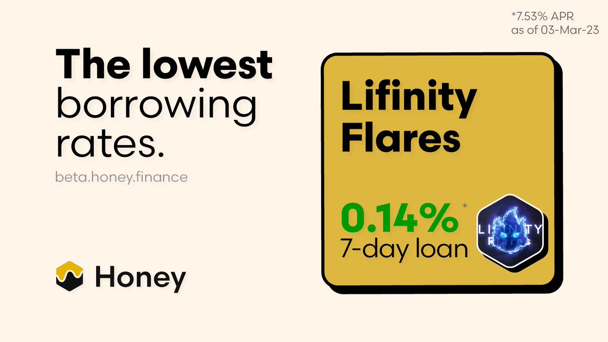 honeydefi's tweet photo. Diamond handing your @Lifinity_io Flares? Refusing to sell?

We gotchu, our pools have 114◎ (~2462$) at your disposal on https://t.co/IA0UJpgElp!

Fast. Perpetual. Honey. 🍯 https://t.co/HIFbtehwjA