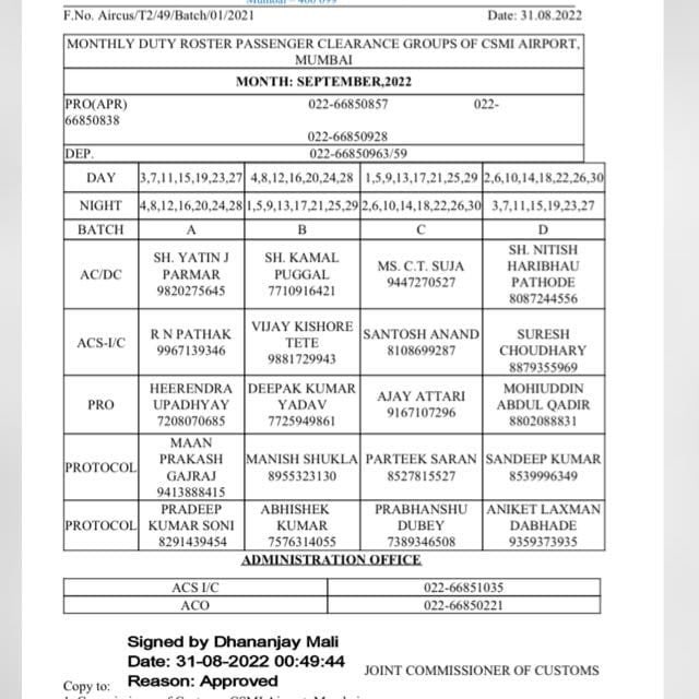 These illegal protocols of friends/relatives of @IRS_IN testify 4 extent of corruption themselvs in #IndianCustomsAtWork -Also a misconduct.Plum postings in xchng of butler services-SANCTION F CORRUPTION.CCTV must b checked to find/o duties @cbic_india @nsitharaman @narendramodi