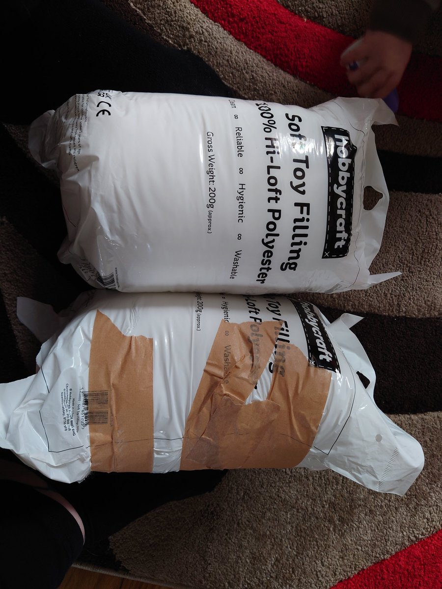 Lottie51159's tweet photo. @Hobbycraft_Help not very impressed with my click and collect order, if I had known that I would receive one tapped up then I would have picked them in store, can't gift it now 🤦🏻‍♀️ https://t.co/21rGFLJtJ9
