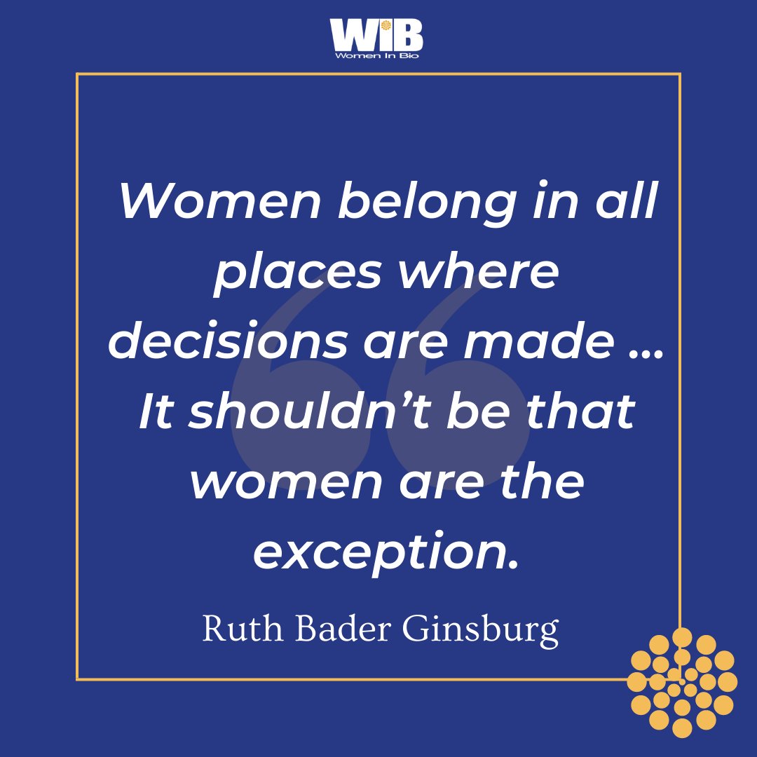 Women deserve to be in decision-making spaces. In classrooms, labs, boardrooms, and everywhere in between.