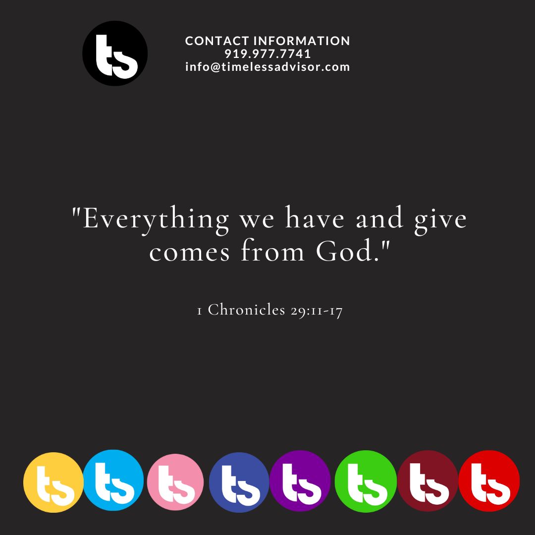 TeamTimeless14's tweet photo. Happy Monday! All of what we have and can give to others, whether materialistic or emotional, is a true blessing. 

Make it a great week!

#thetimelessway #wealthmanagement #realestate #mortgages #investing #consulting #insurance #auto #home #commercial #life https://t.co/jjGndCmqdd
