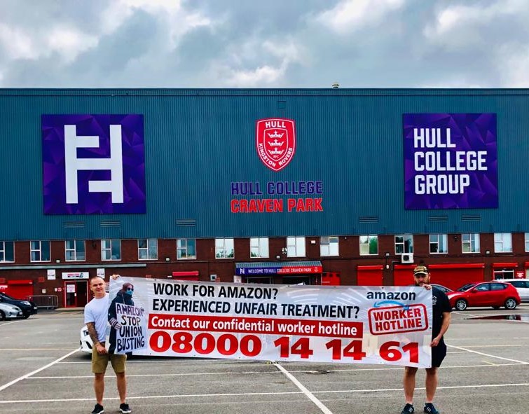 Amazon spend millions on union busting activities each year because they know the threat of workers coming together and fair treatment is real &amp; it terrifies them. It's time for #ActiononAmazon Join us bit.ly/A_ASignUp RT