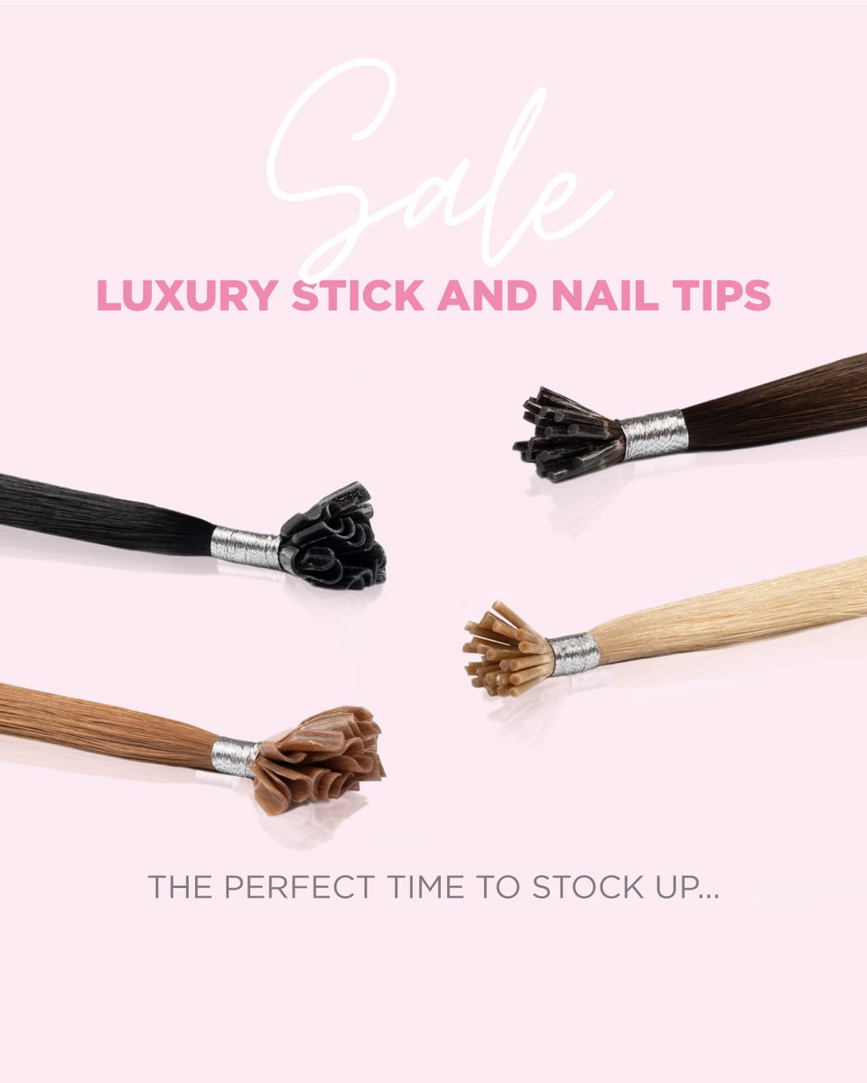 RemiCachet's tweet image. We've got a treat for our extensionists who use our Luxury Stick Tip and Nail Tips ....

SHOP our Sale now: remicachet.com/collections/sa…

#luxuryhair #nailtips #sticktips #prebondedhair #chinesehair