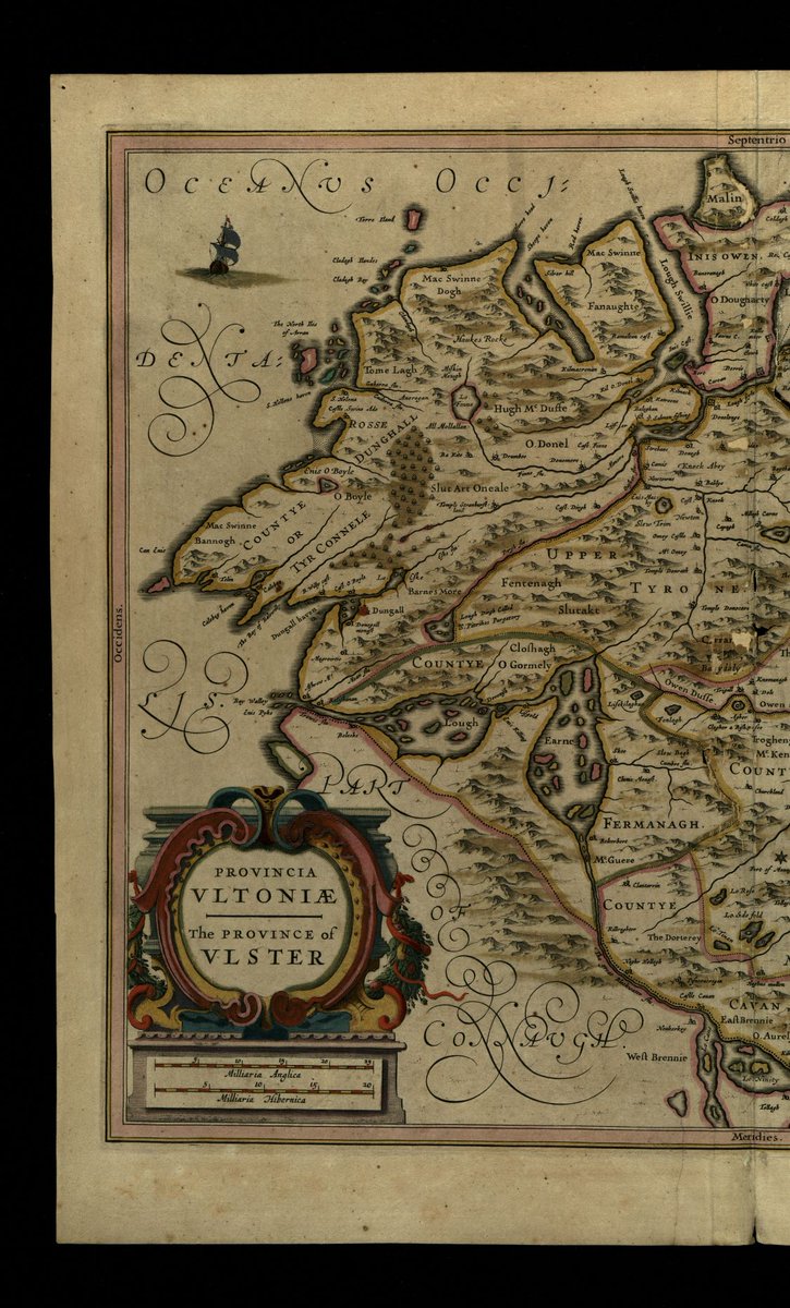 HeritageHubIRE's tweet photo. For this week’s #MondayMappery we take a look at Joannes Janssonius's maps of Connacht &amp; Ulster published in 1636. 

🔎Check out the place &amp; clan names
View in hi-res at https://t.co/N5DZHefpFV
This map appears courtesy of the Oireachtas Library &amp; Research Service #HeritageMaps https://t.co/Fyjyj9G9ED