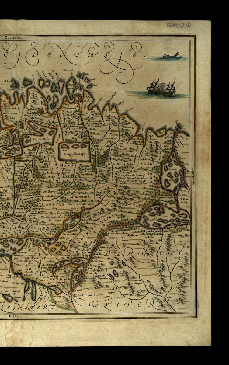 HeritageHubIRE's tweet photo. For this week’s #MondayMappery we take a look at Joannes Janssonius's maps of Connacht &amp; Ulster published in 1636. 

🔎Check out the place &amp; clan names
View in hi-res at https://t.co/N5DZHefpFV
This map appears courtesy of the Oireachtas Library &amp; Research Service #HeritageMaps https://t.co/Fyjyj9G9ED