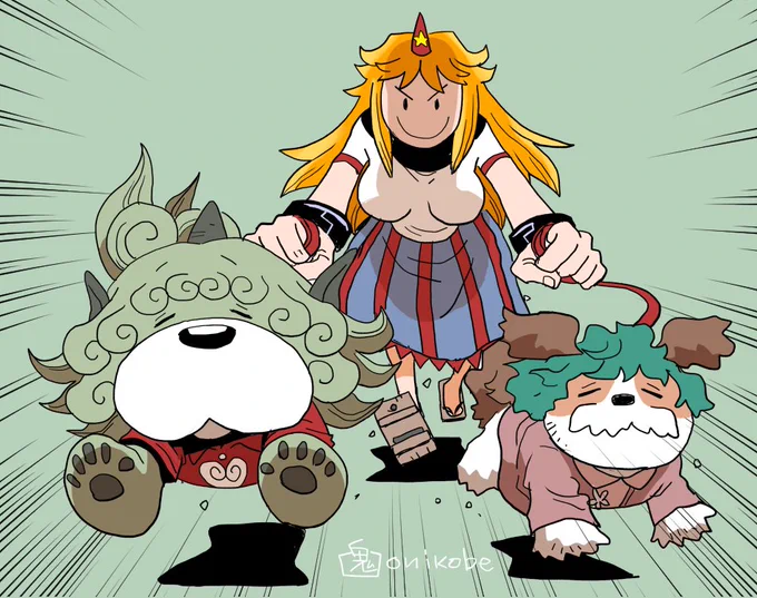 #深夜の真剣お絵描き60分一本勝負お散歩ダッシュ(追いかけられてるわけではないです笑) 