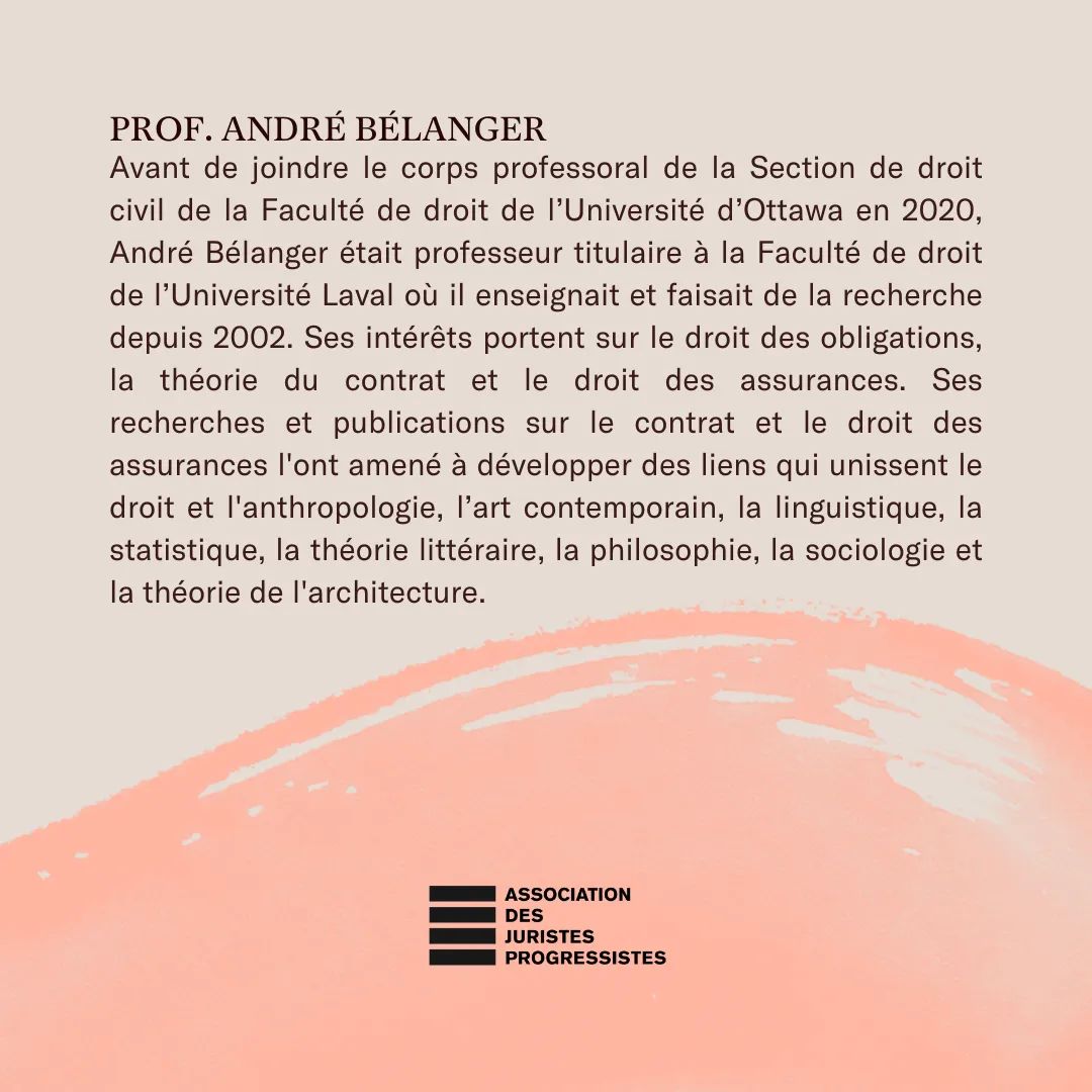 Vous aviez hâte qu'on commence à les annoncer, alors voici les deux panélistes de notre panel sur le profit et l'endettement! 🥳

Pour plus d'infos: ajpquebec.org/12e-colloque-a…

Pour acheter ton billet: eventbrite.ca/e/525872808727