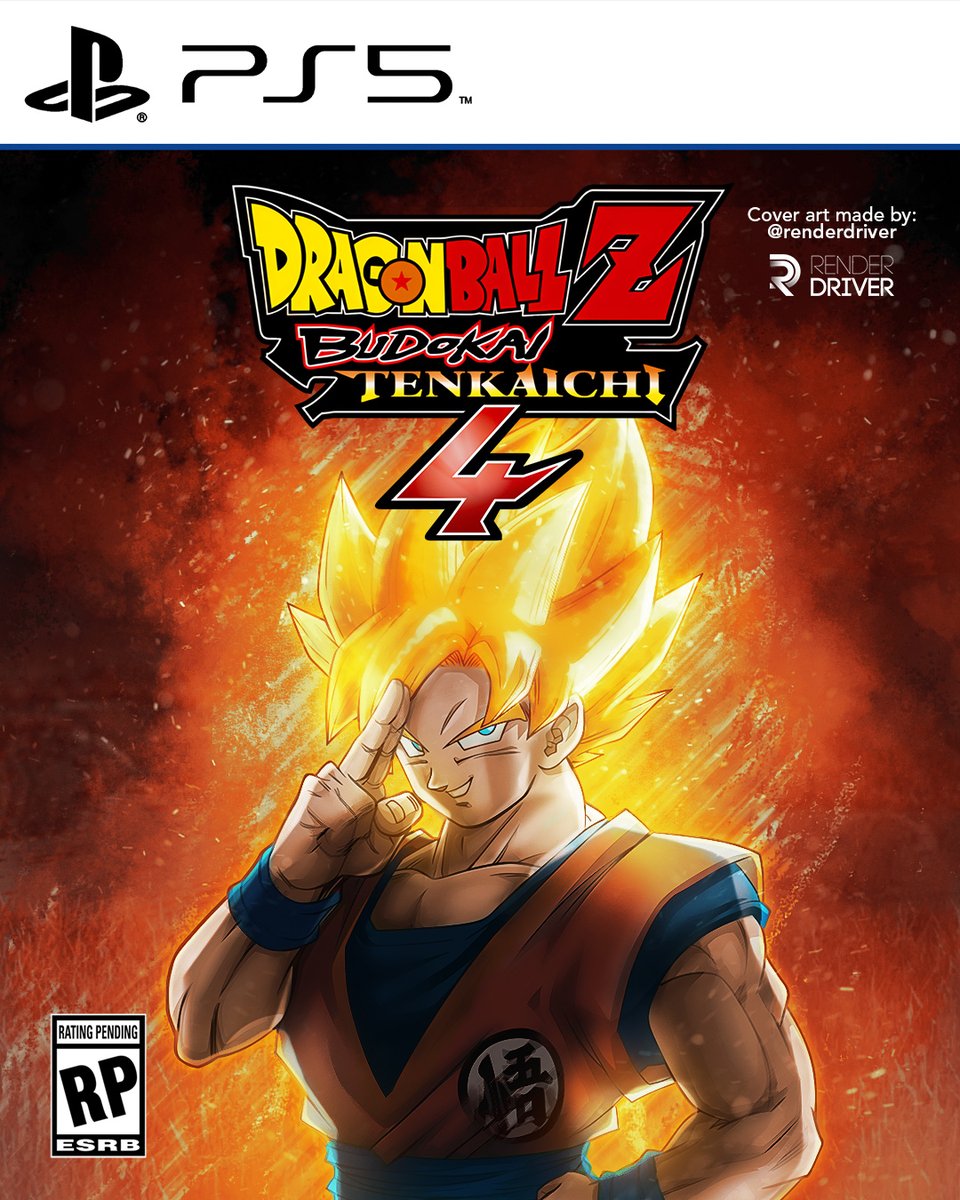 renderdriver's tweet image. DRAGON BALL Z BUDOKAI TENKAICHI 4 COVER ART

So hyped for this game! I&apos;m a huge DB fan!
Not quite my style lol but I wanted to do something. Let me know what you think! 

Poster made by me: @renderdriver 

#budokaitenkaichi #dragonballzbudokaitenkaichi #dragonballz #goku