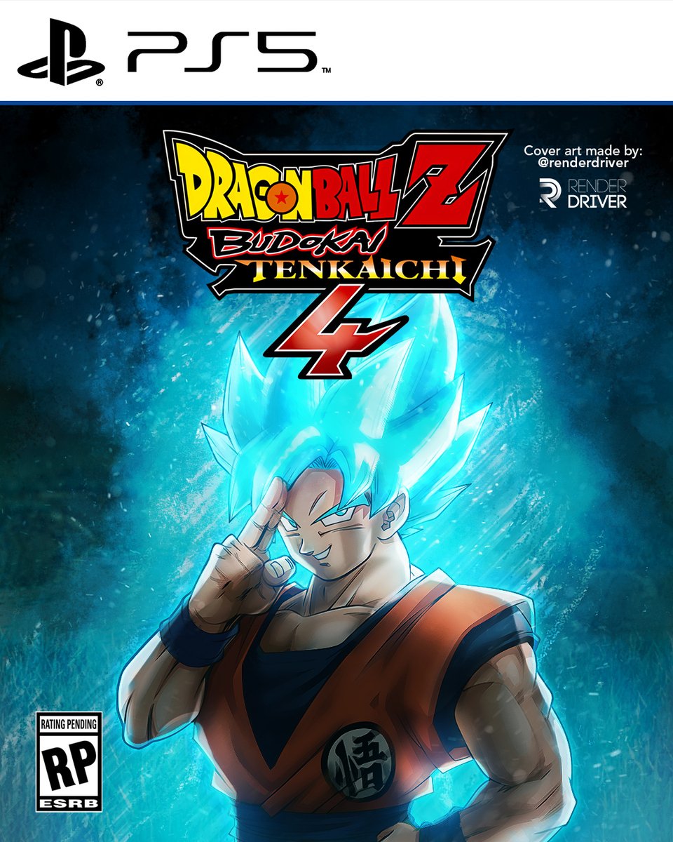 renderdriver's tweet image. DRAGON BALL Z BUDOKAI TENKAICHI 4 COVER ART

So hyped for this game! I&apos;m a huge DB fan!
Not quite my style lol but I wanted to do something. Let me know what you think! 

Poster made by me: @renderdriver 

#budokaitenkaichi #dragonballzbudokaitenkaichi #dragonballz #goku