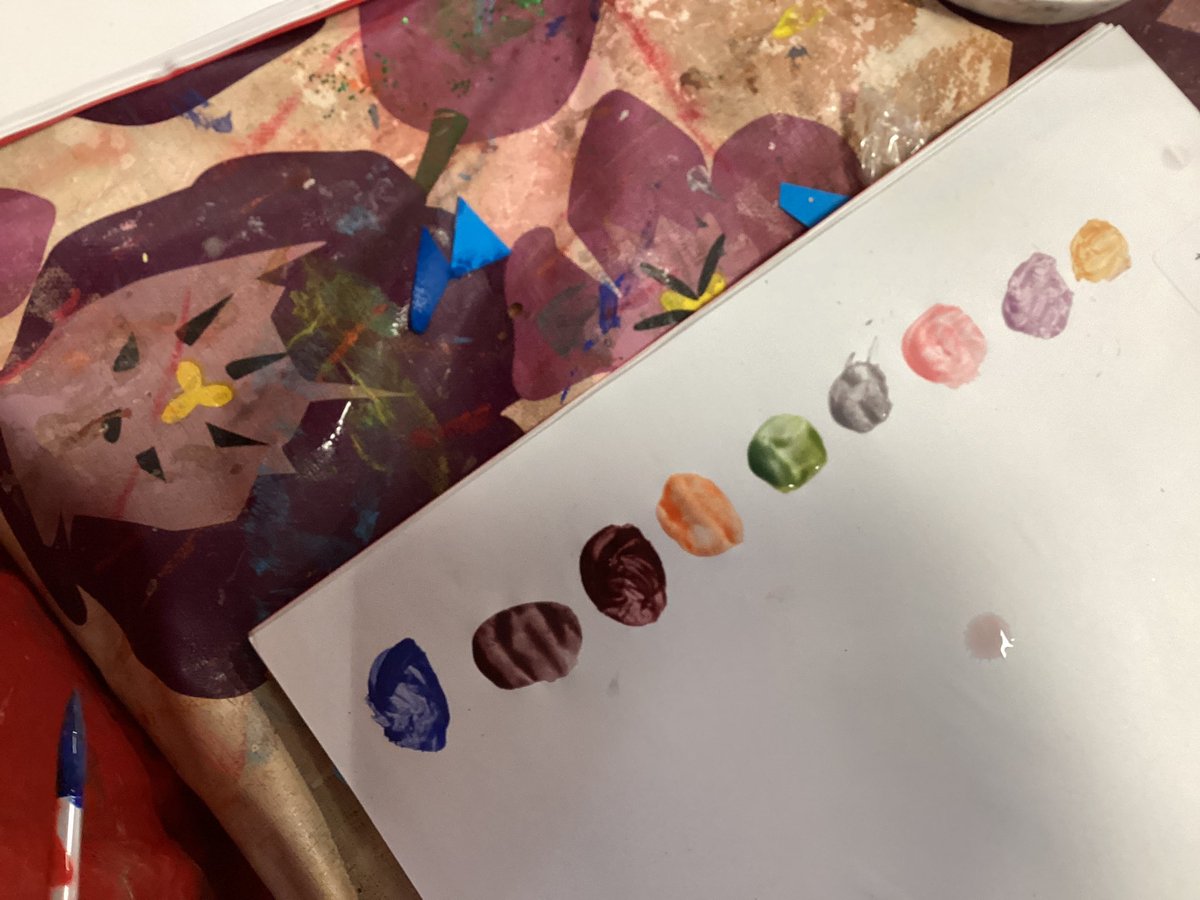 Rufforth School on Twitter "Class 2 have enjoyed exploring colour