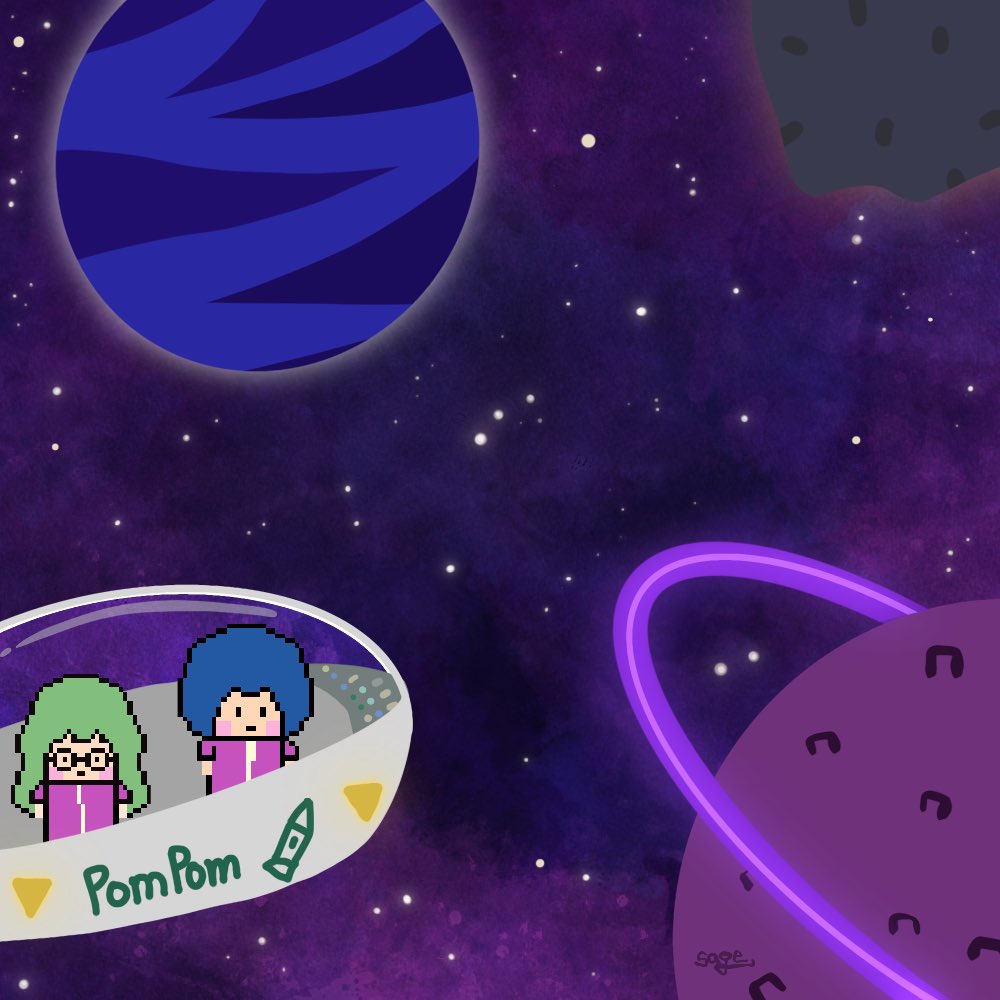 ddasoomday's tweet photo. ✨UNIVERSE COLLECTION✨
리드미컬 우주 컬렉션에 참여 했습니다.
폼폼이의 우주탐험을 보고 싶다면
스페이셜 전시장을 찾아주세요!! ㅎㅎ
온라인 전시 : 2.28~3.28
장소 : https://t.co/7we0jrLSXh
#리드미컬클럽 #우주컬렉션 #UNIVERSECOLLECTION #rhythmicalNFT #폼폼 #PomPom #sage_PomPom https://t.co/dCpFGxlgME