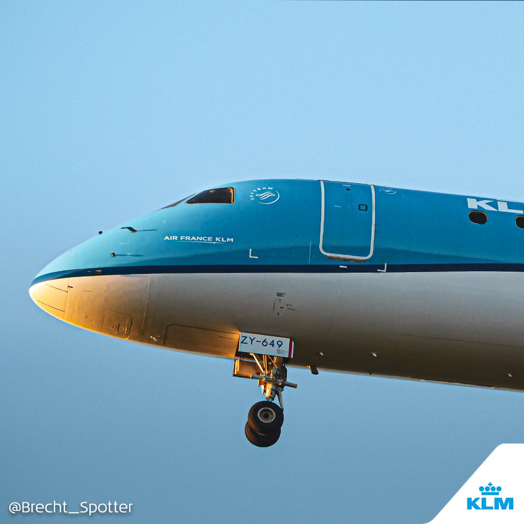 KLM tweet media