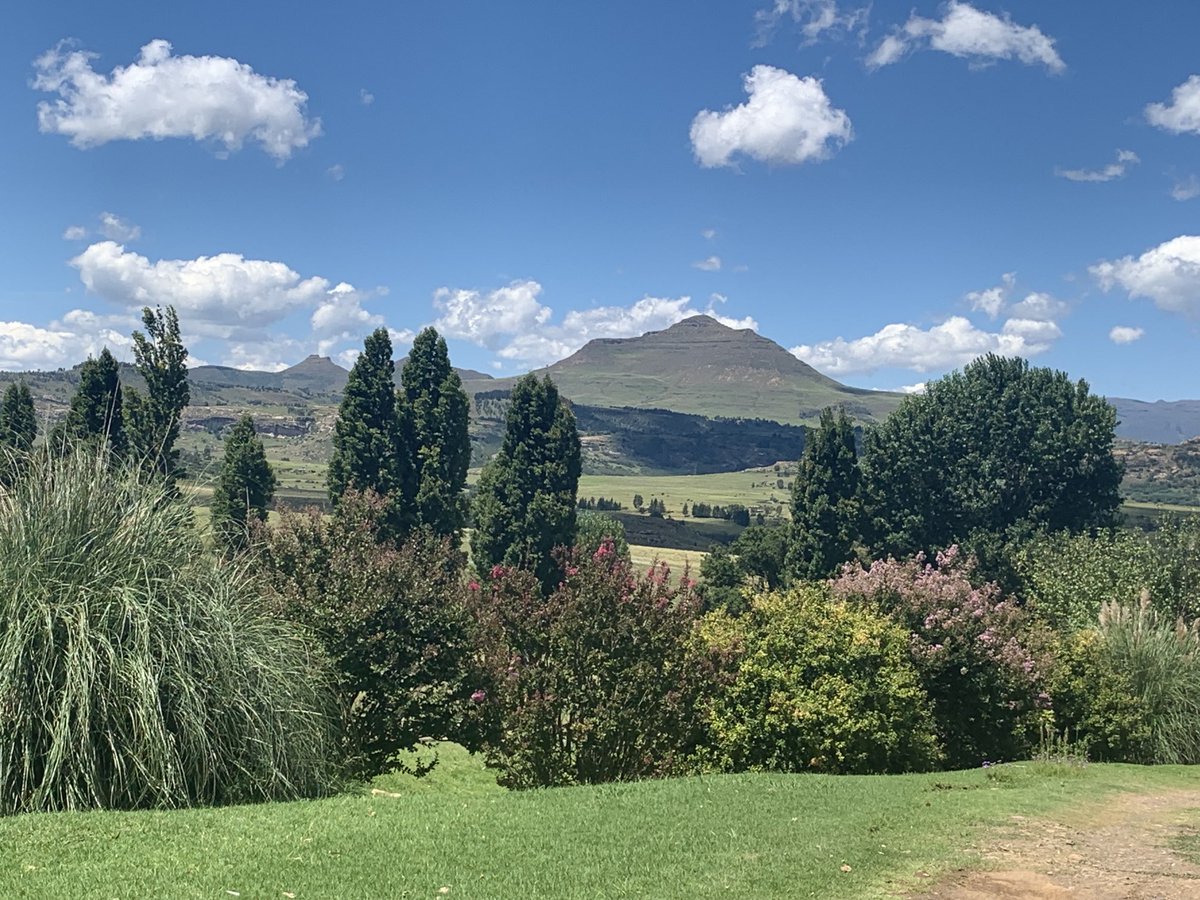 DevenishDavid's tweet photo. Scilla &amp; I have much enjoyed our week here in Clarens, South Africa. Preached last week at Dihlabeng Church, enjoyed time with good friends and now looking forward to participating in 3 different leadership events with ⁦@RegionsBeyond, ⁦@Newfrontiers⁩ https://t.co/wL63wO7Mcn