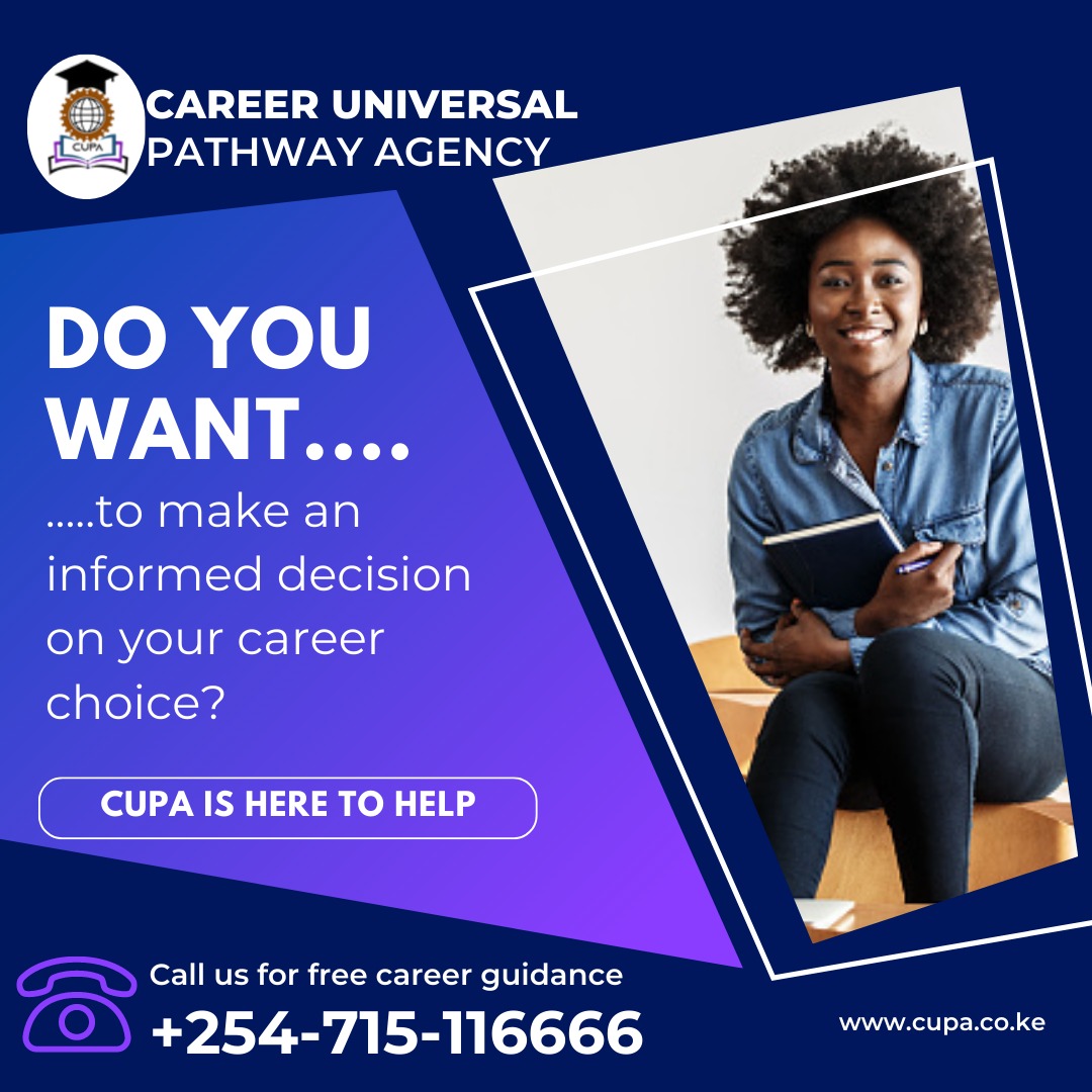 cupa_agency's tweet photo. DON'T BE LEFT OUT‼️‼️
Reach out to us on WhatsApp or Call via 0715 116 666 for FREE professional career guidance.
#askcupa https://t.co/5ogpBxP1Iz