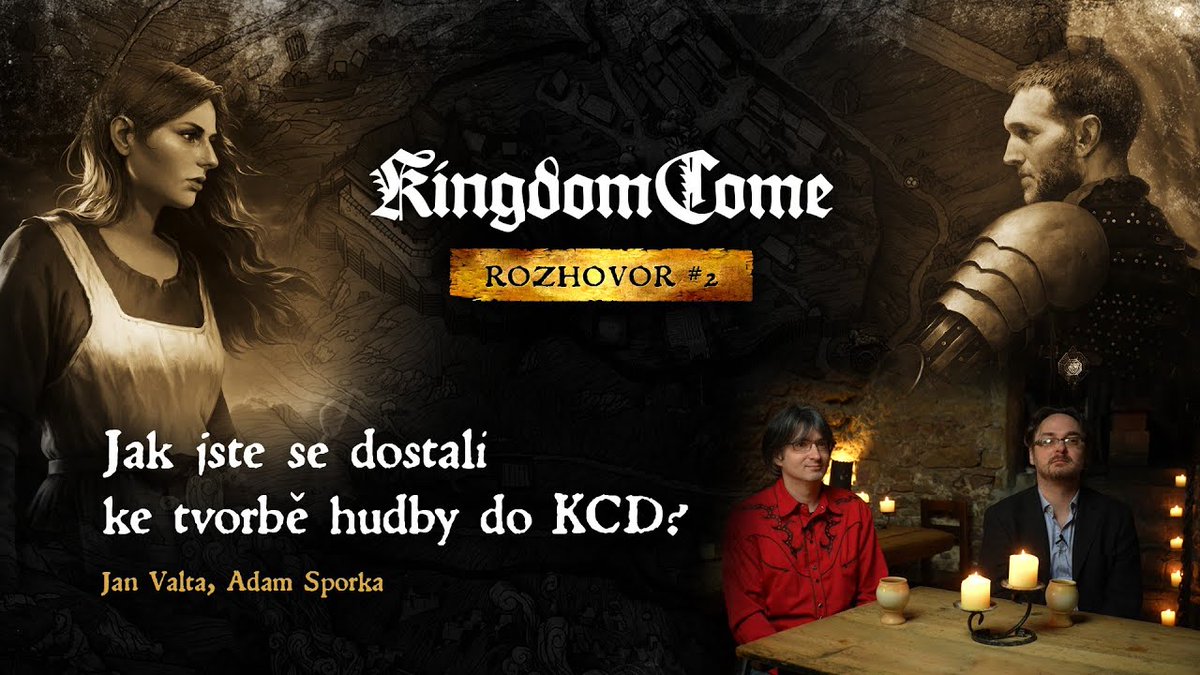How did <a href="/adam_sporka/">Adam Sporka</a> &amp; <a href="/valtajan/">Jan Valta</a> came to compose the music for #KingdomComeDeliverance?
Find out in the interview by <a href="/GameDevArea/">GameDev Area</a>, English subtitles available!🇬🇧🇺🇸 
Don't miss the live concert on the 6th of April in Prague!
youtube.com/watch?v=1fqHGr…