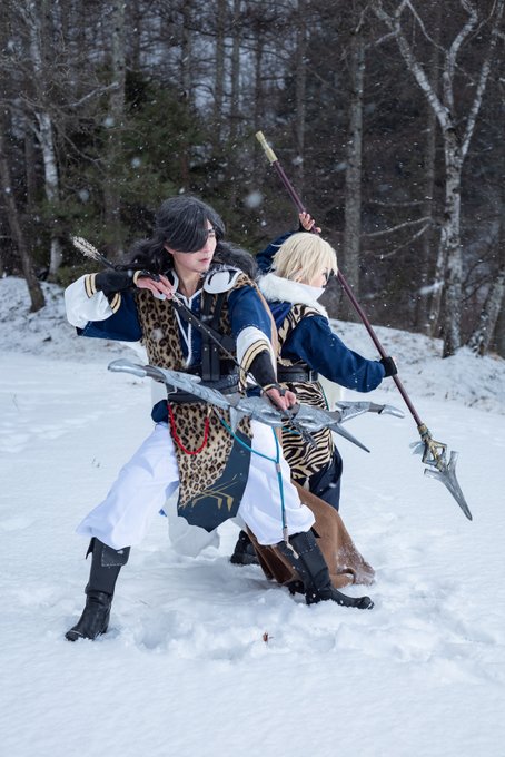 雪ロケのデータ頂きました。 大感謝！撮影  様 #上田市 #武石Thunderbolt Fantasy 東離劍遊紀 #サ