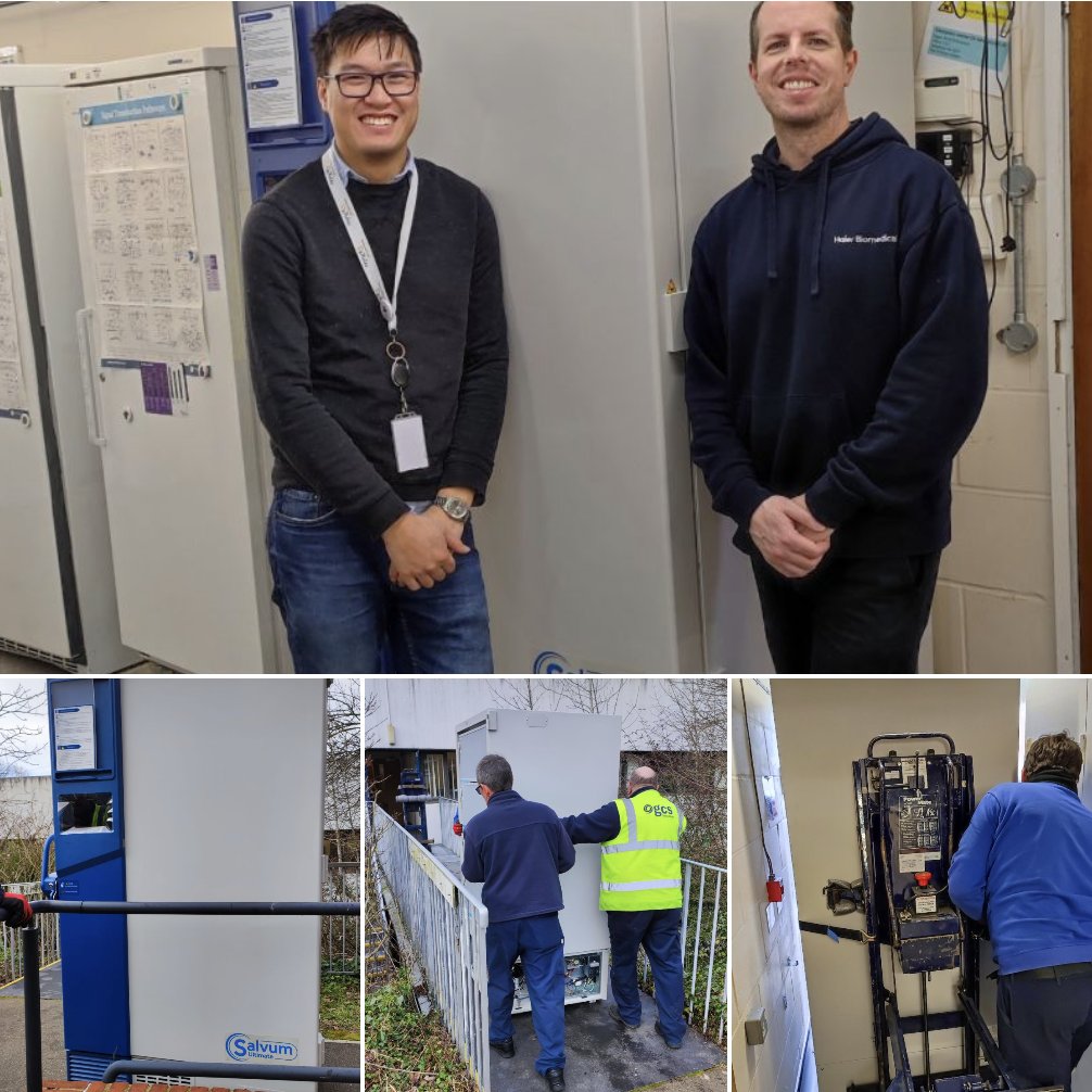 HaierBiomedical's tweet image. Last week we had a rather challenging delivery at the @UniOfSussex on behalf @wolflabsuk . It involved removing and refitting the door on our lovely touchscreen ultra low energy ULT freezer. Job done and a happy customer #UniversityofSussex #Wolflabs #ULTfreezer #touchscreen