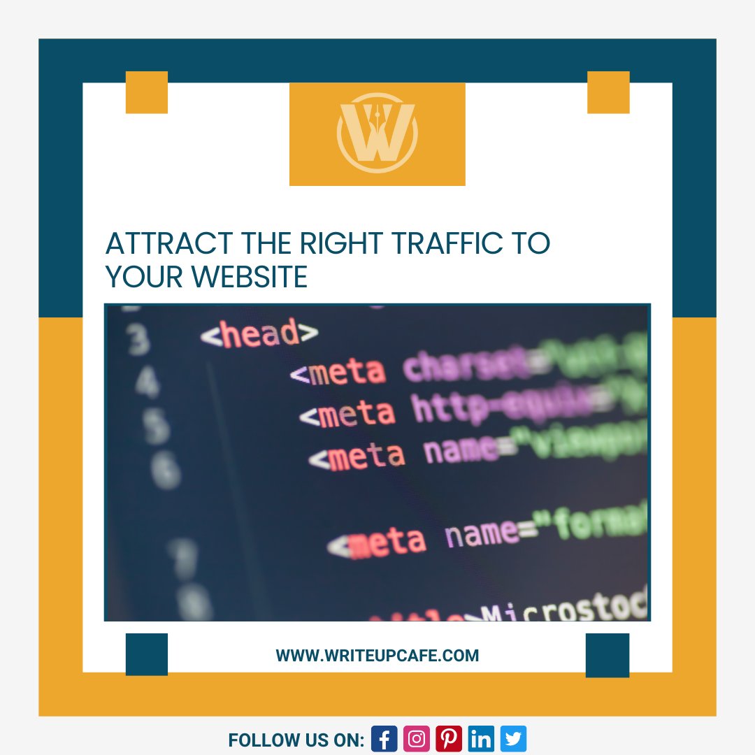 Do you want to attract the right traffic to your website or blog? 
Create meta tags with Meta Tag Generator tool for your website/blog.
This way search engines can index and show relevant content in their search results
writeupcafe.com/free-seo-tools…