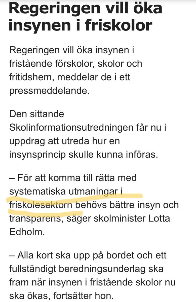 Hmm, det förhatliga #skoltwitter hade alltså rätt- det finns problem som är återkommande i friskolorna