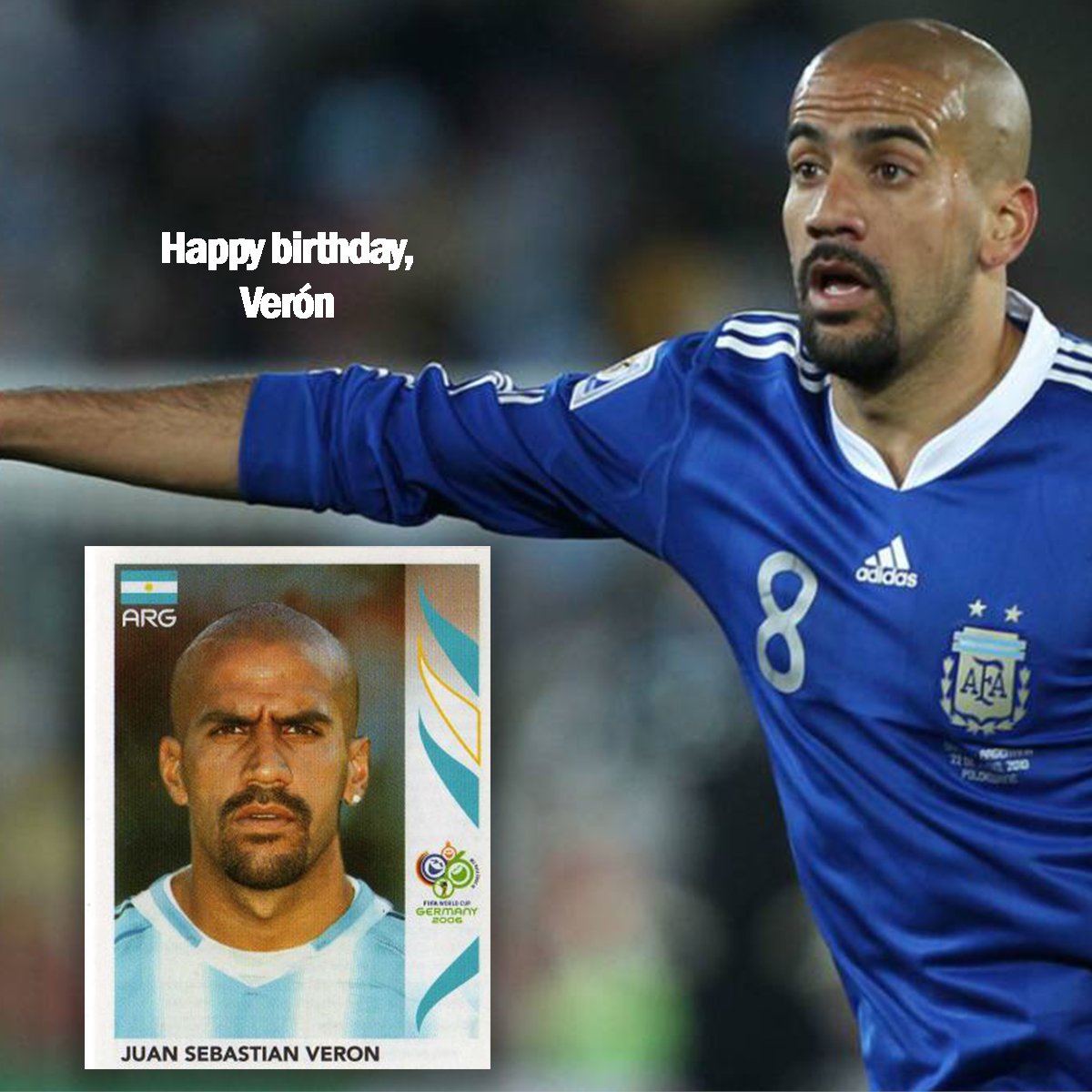 Happy birthday to Juan Sebastián Verón! 