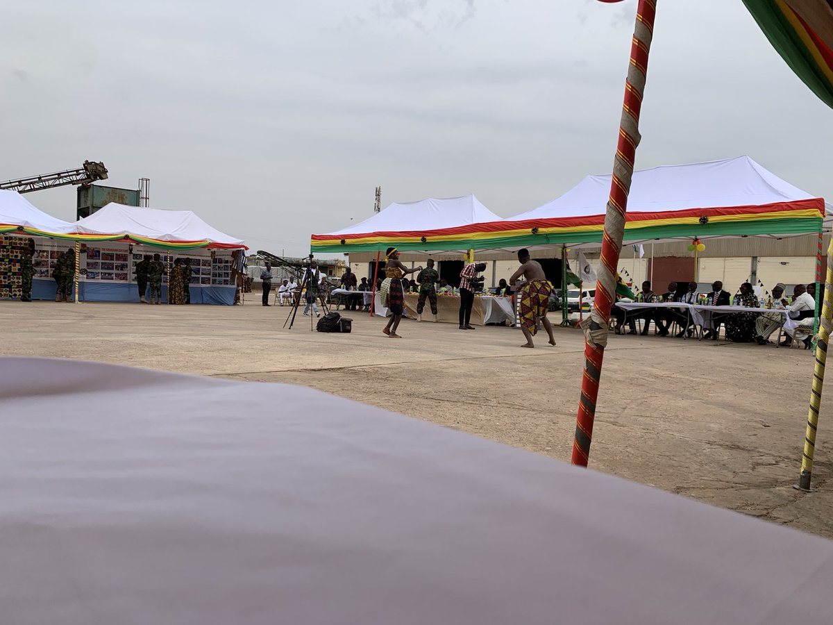 Celebrating Ghana’s 66th Independence Day Anniversary with comrades at the Ghana Camp in Barra. Happy Independence Anniversary to the Black Star Nation.