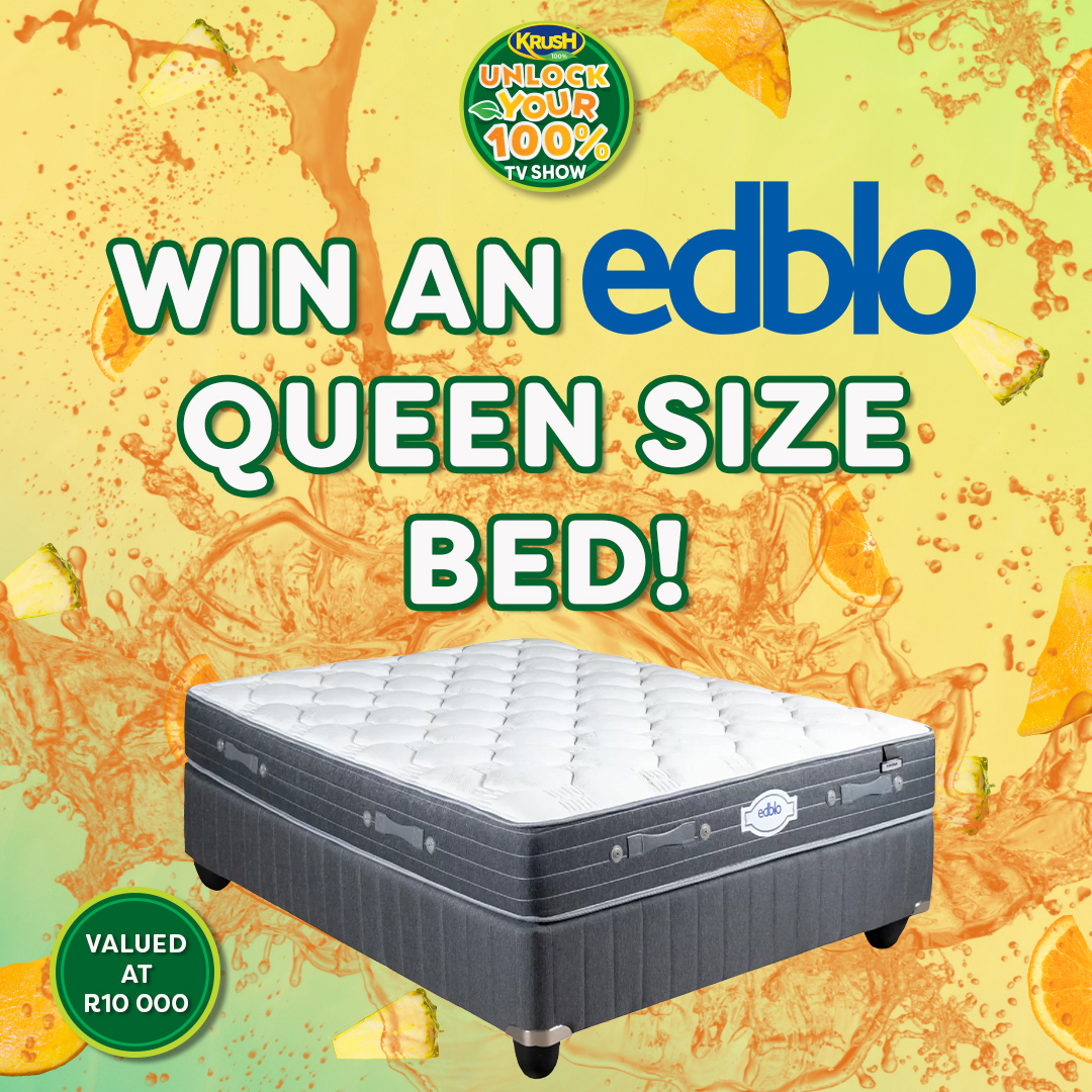 CloverKrush's tweet photo. WIN with #Edblo &amp; #Krush 🛏️ We've got a queen sized bed, valued at R10 000 to giveaway to 1 lucky viewer. 

To enter, reply telling us how winning this prize will help you unlock your 100%, Include #Krush in your reply. Competition closes: 12 March 2023 at midnight. 
Ts&amp;Cs apply. https://t.co/7gf3FpKjNu