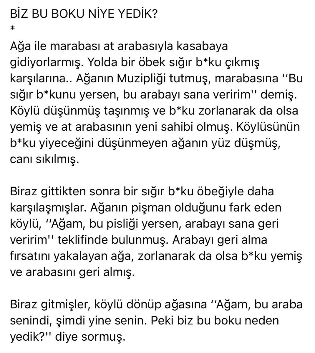 06melihgokcek's tweet photo. AKLIMA TARİHİ BİR KISSA GELDİ…

OKUYUNCA AKLINIZA NE GELDİ?

BAK ÖYLE KÖTÜ NİYETLİ DÜŞÜNMEYİN LÜTFEN.., https://t.co/ueoqSMX2rP