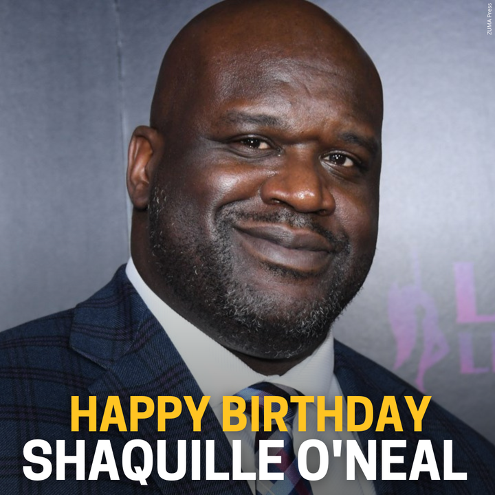 Happy Birthday \" Shaq\" Shaquille O\ Neal, he turns 51 today! 