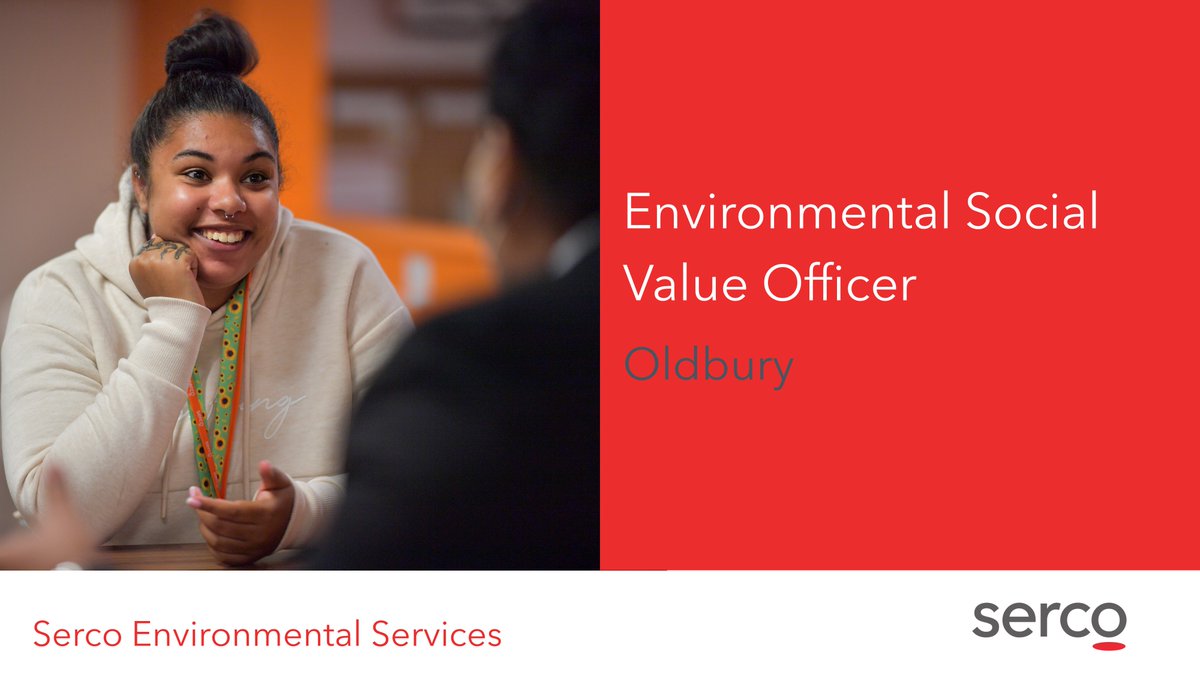 Are you passionate about
✅The environment 
✅recycling 
✅ your community

Look no further, we have two exiting roles that could be right up your street.

<a href="/SocialValueJobs/">Social Value Jobs</a> <a href="/sandwellcouncil/">Sandwell Council</a>
#socialvalue #hiringnow #environment #recycling #community

careers.serco.com/UK/job/Oldbury…