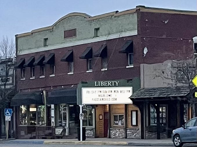 jkerr50's tweet photo. Saw my first movie at the rebooted Liberty Theater in Pagosa Springs yesterday. Great place to see a show.
#pagosasprings #LibertyTheater #authorlife #writerslife #movietheater #pagosa https://t.co/czWOiwxA60