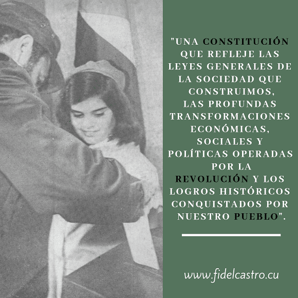 El ejemplo y las enseñanzas de #FidelPorSiempre: (…) «El voto unido fue simplemente la estrategia del pueblo, la estrategia de la Revolución; (…). #FidelCastro  
#MejorEsPosible 
#YoVotoXTodos