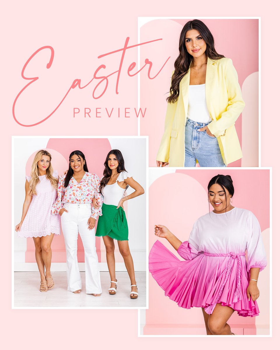 The hunt for your #SundayBest is over because our #Easter Preview is HERE 🐣💐 Shop now: bit.ly/3YjIHeB