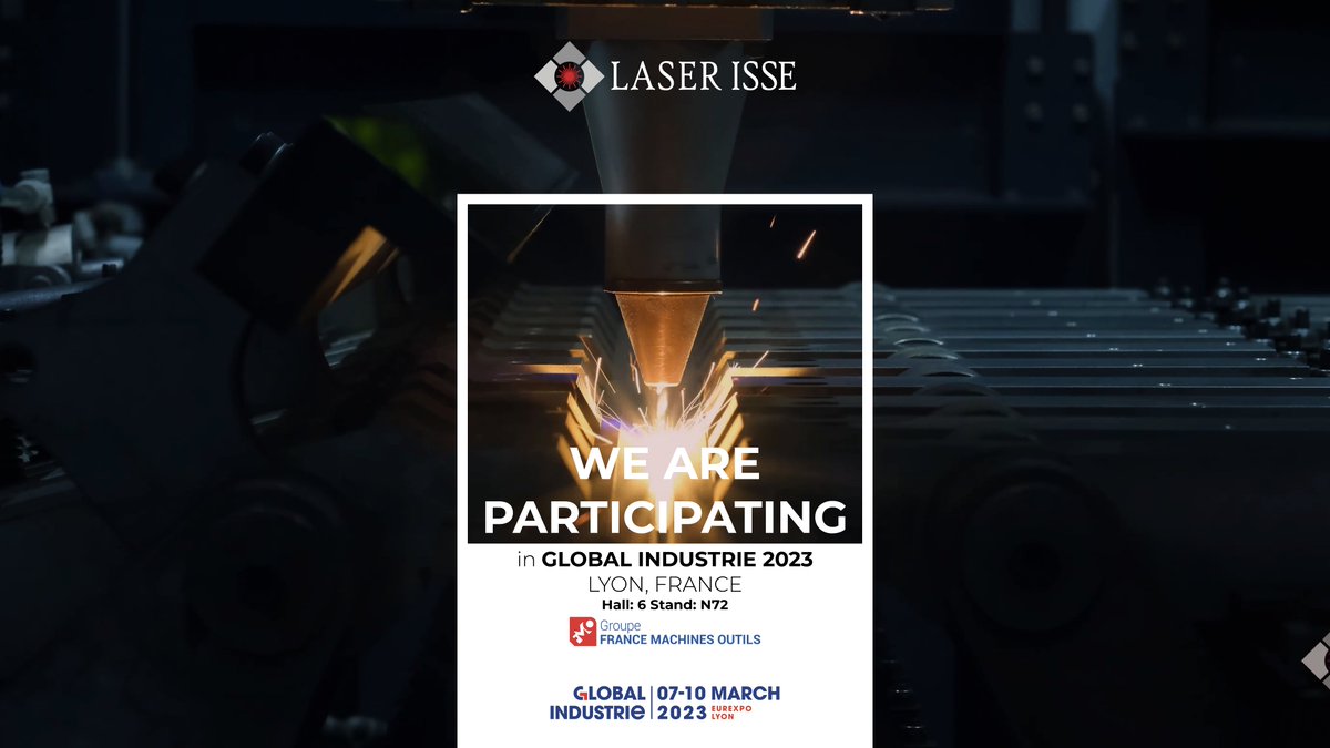 The Global Industrie 2023 will be held in Lyon, France. We are ready to meet you at 6N72 tomorrow.

Hope to see you at 6N72

laserisse.com/we-are-partici…

laserisse.com

#laserisse #france #GILYON23 #lasertechnology #lasermarking #laserwelding #lasercutting #lasercleaning