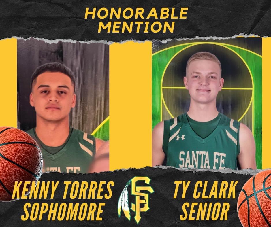 SantaFeISD's tweet photo. Indian Basketball news!!
πππβΉοΈββοΈ
Congratulations to these athletes for District 18-5A All District pick and Honorable Mentions!
#WeBelieve #letsgoindians #basketballseason #santafeisd @SantaFeHoops @SFIndianAth https://t.co/8LMP4Kbll8