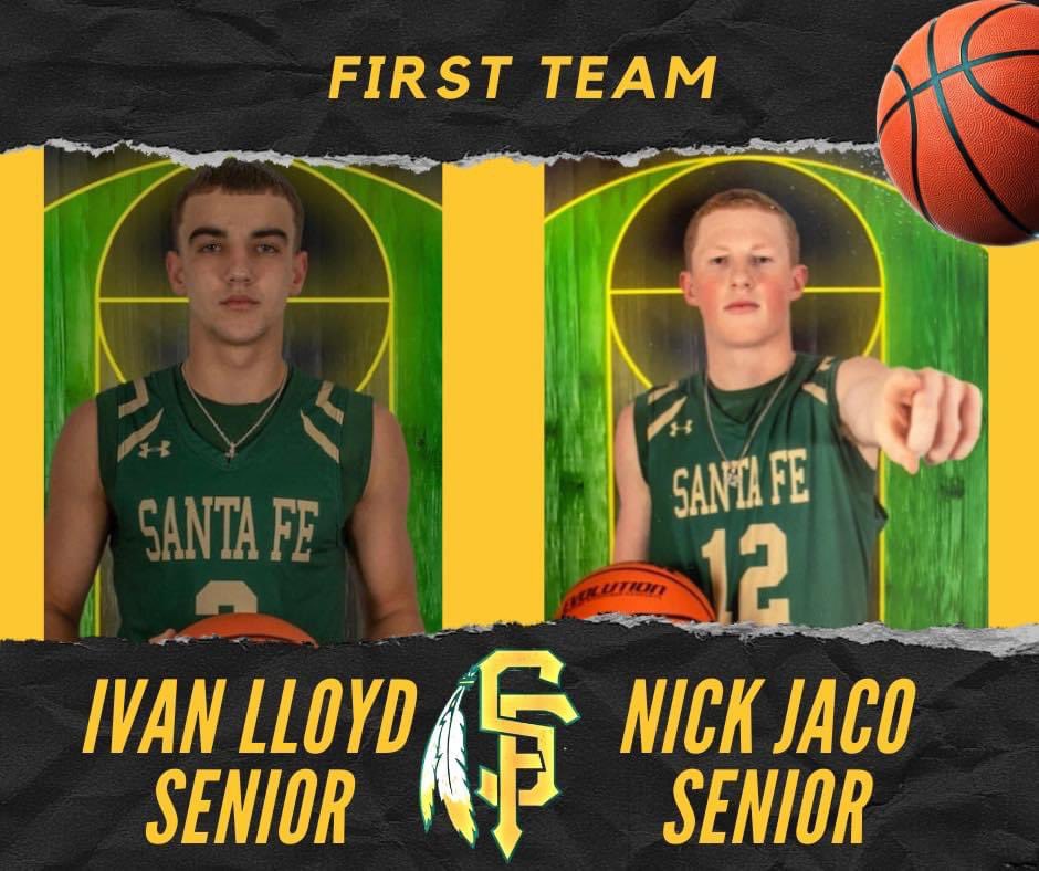 SantaFeISD's tweet photo. Indian Basketball news!!
πππβΉοΈββοΈ
Congratulations to these athletes for District 18-5A All District pick and Honorable Mentions!
#WeBelieve #letsgoindians #basketballseason #santafeisd @SantaFeHoops @SFIndianAth https://t.co/8LMP4Kbll8