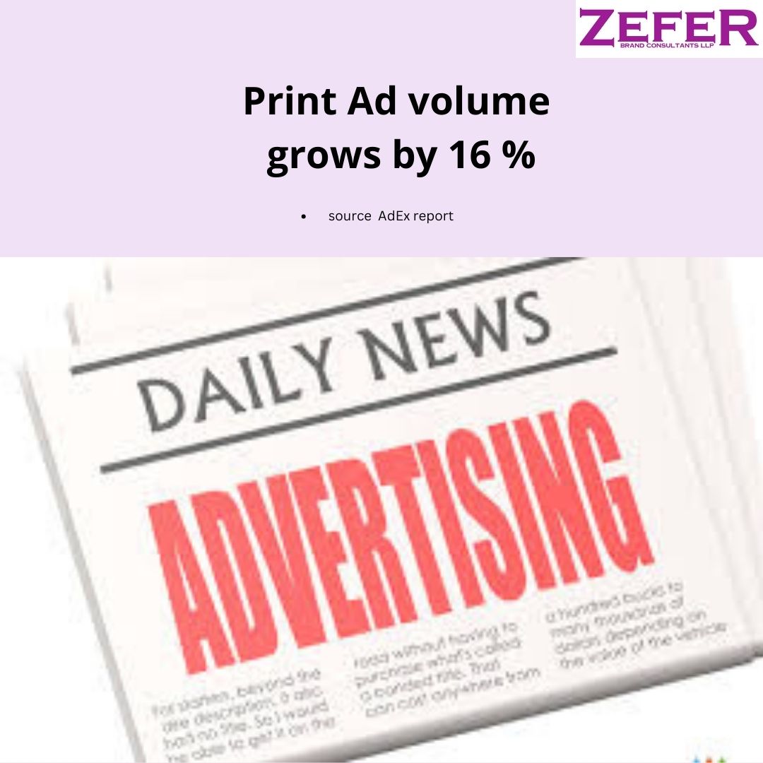 The Print media Industry is on a strong recovery path as the ad space per publication in 2022 grew by 16% compared to 2021, according to a report by AdEx.
#socialmediamarketing #printmedia #digitalmarketing #advertising #Zefer