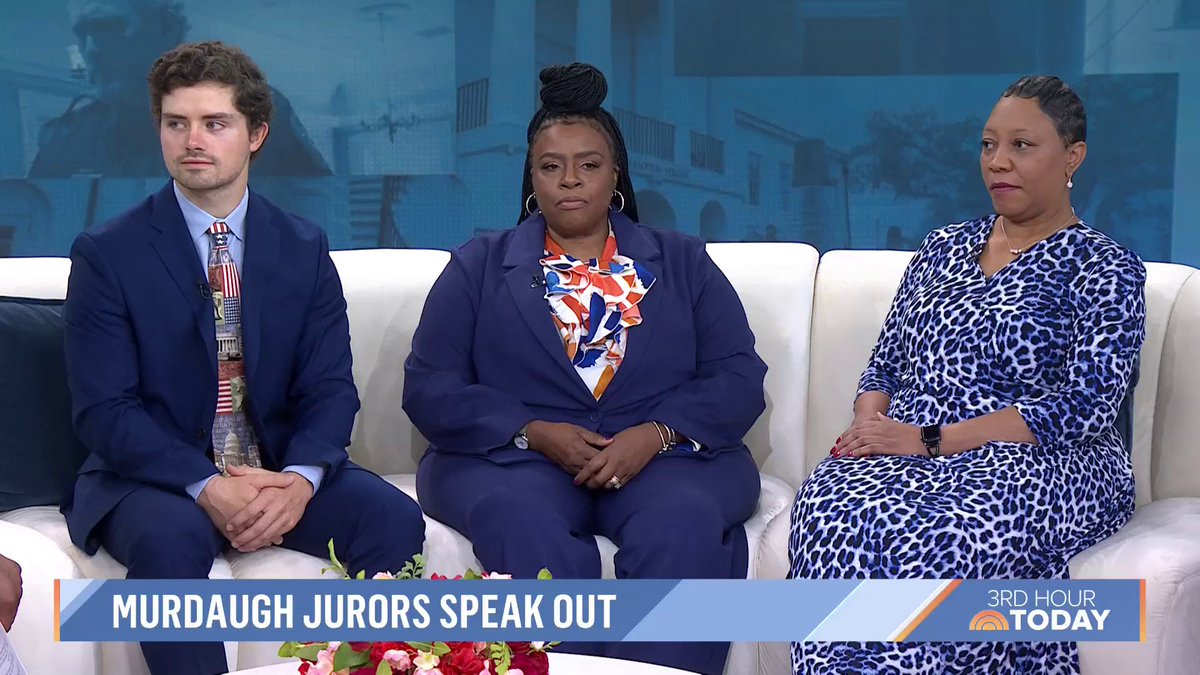 TODAY on Twitter "Three people on the jury for Alex Murdaugh’s double(00)