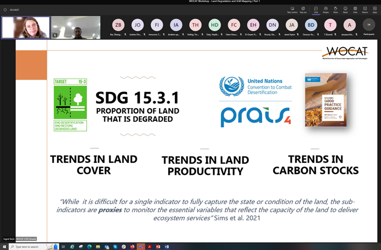 WOCATnet's tweet photo. 🌱On 28th February WOCAT organized a workshop with @giz_gmbh for the #ProSoil countries. The workshop first introduced participants to the WOCAT-@FAO Mapping Questionnaire. Then participants discussed its utilization in the ProSoil project landscapes. (1/2) https://t.co/YELKibSCaq